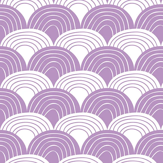 RAINBOWS | Lilac | Pillowcase | 40x80cm / 15.7x31.5"