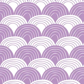 RAINBOWS | Lilac | Pillowcase | 40x80cm / 15.7x31.5"