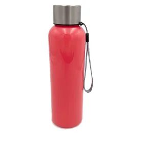 Red Plastic Water Bottle