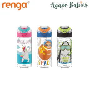 Renga Mini Saga Tritan Water Bottle - 500ML - 3 Variant