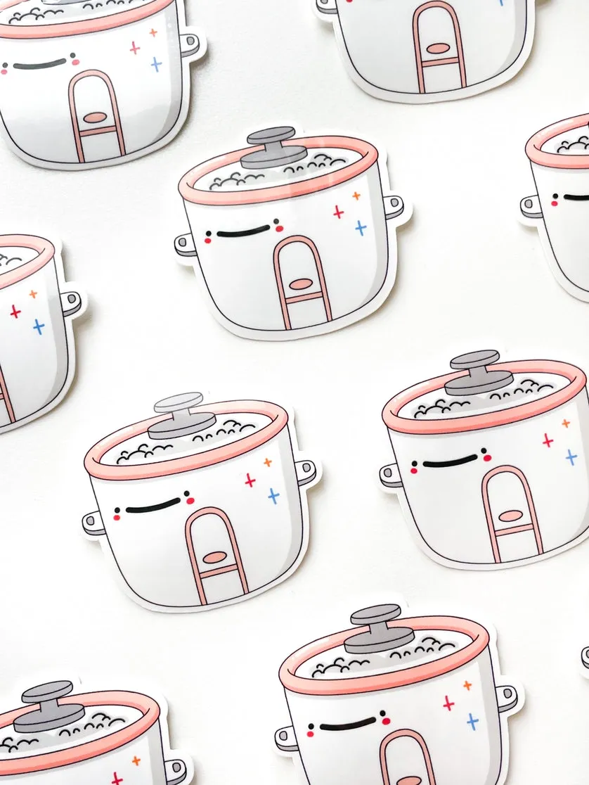 Rice Cooker Sticker