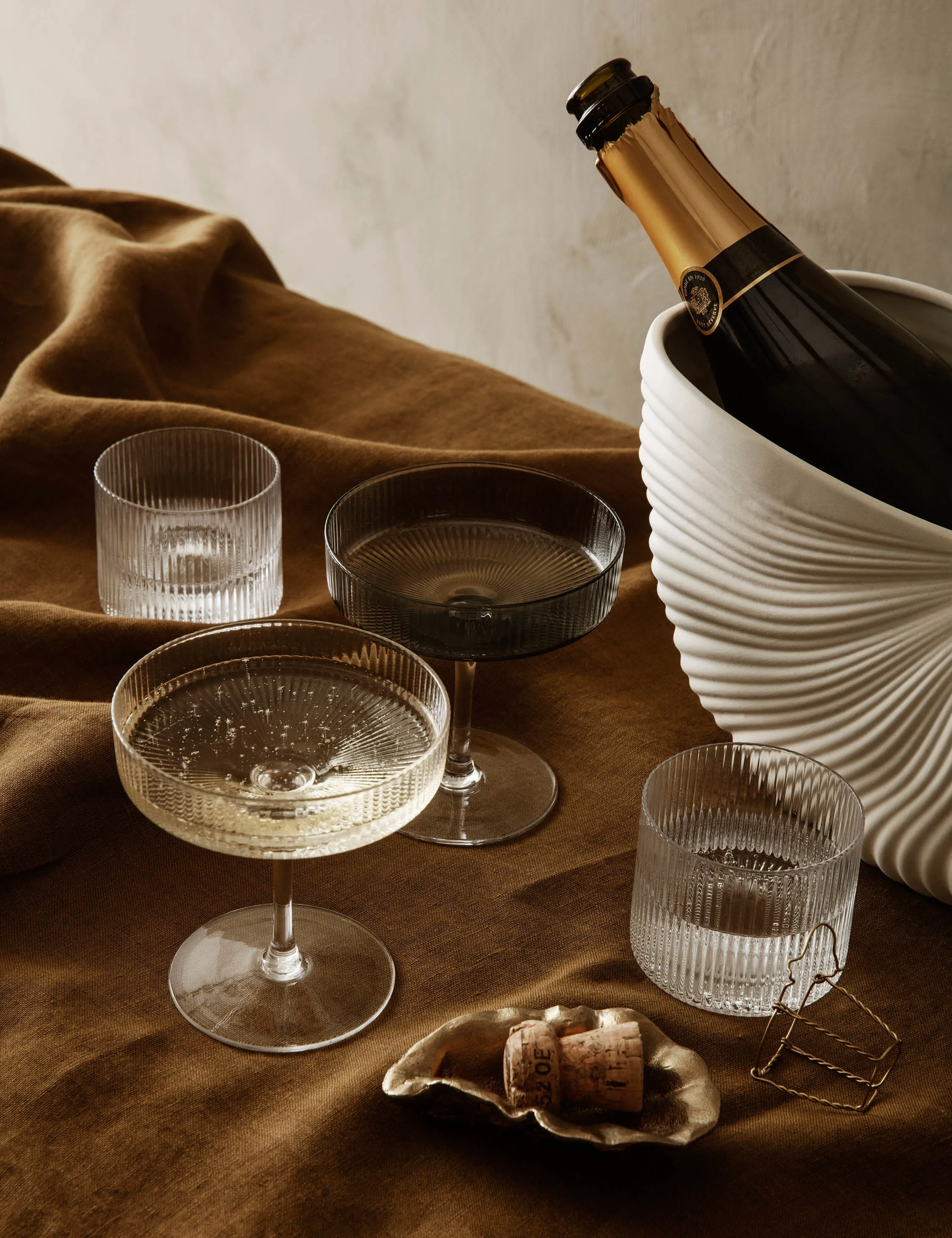 Ripple Glassware by Ferm Living