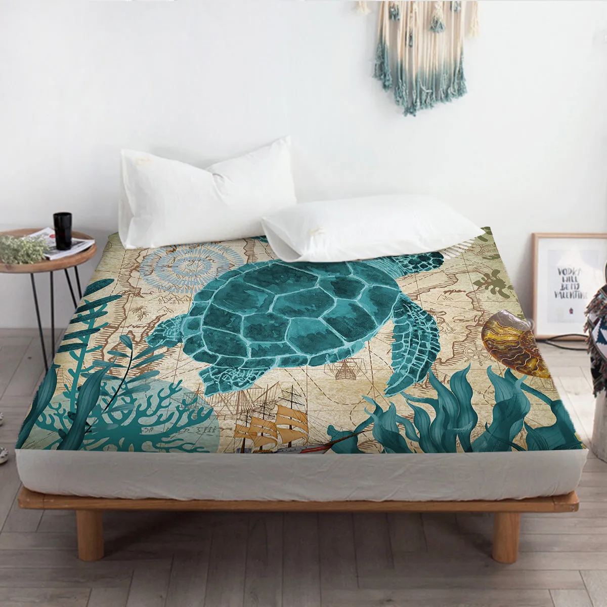 Sea Turtle Love Sheet Set