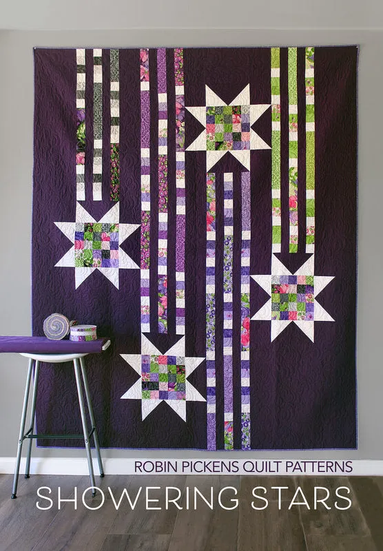 Showering Stars Quilt Pattern