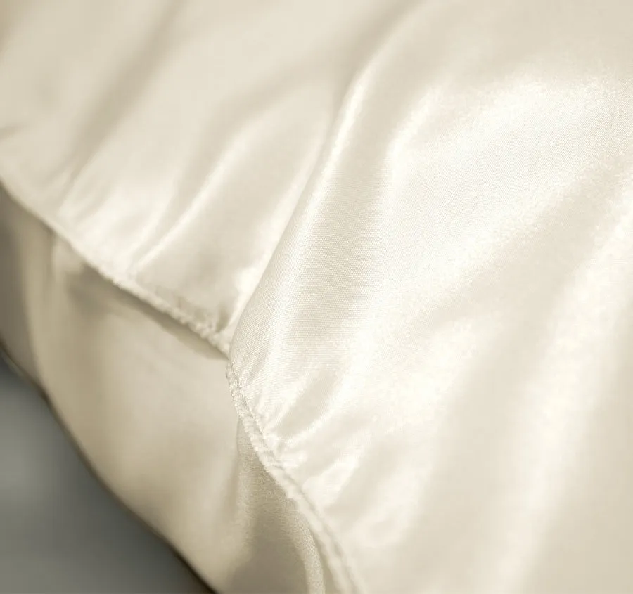 Silk Standard Pillowcase Ivory Dreams