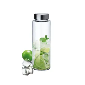 Simax Glass Borosilicate Drinking Water Bottle 1L