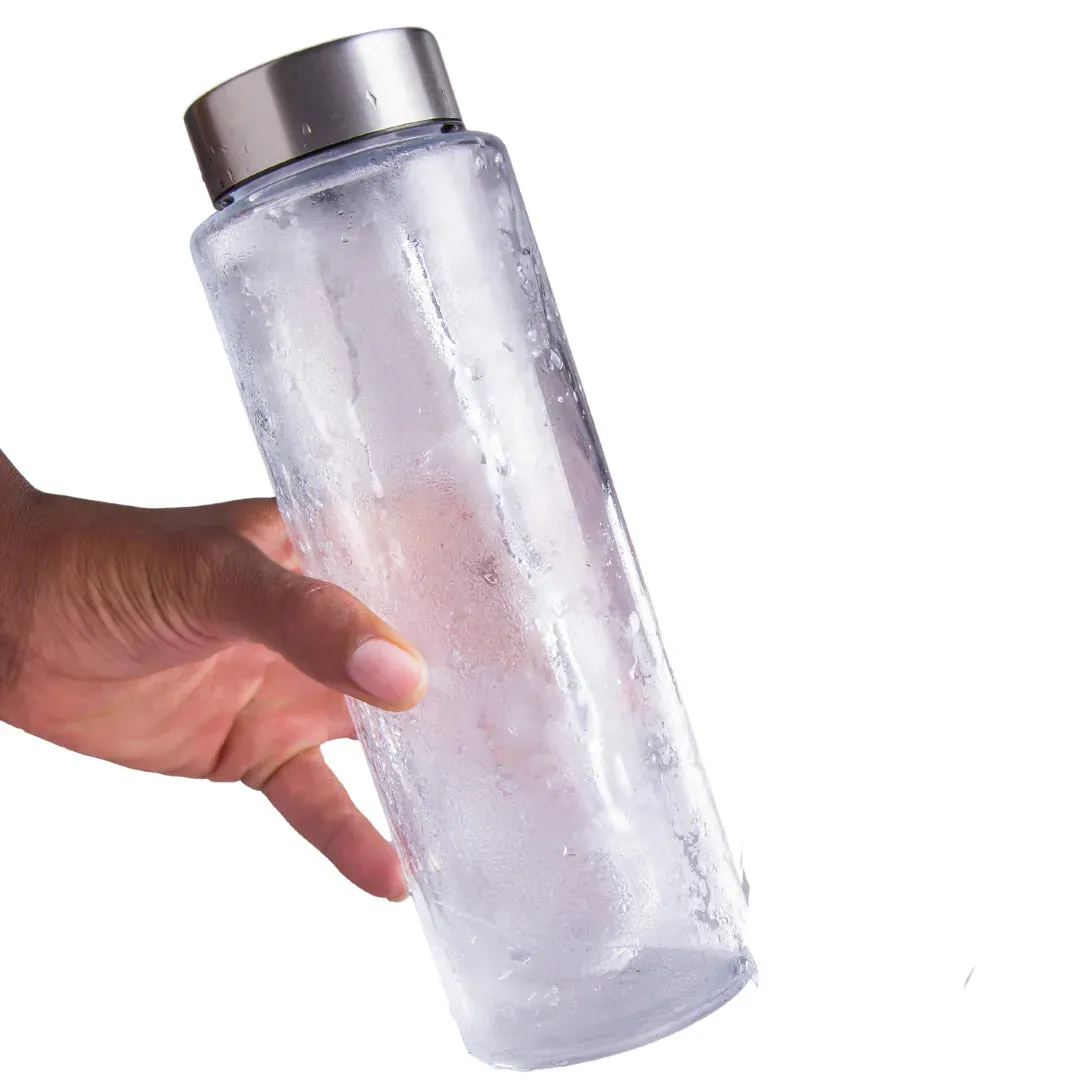 Simax Glass Borosilicate Drinking Water Bottle 1L