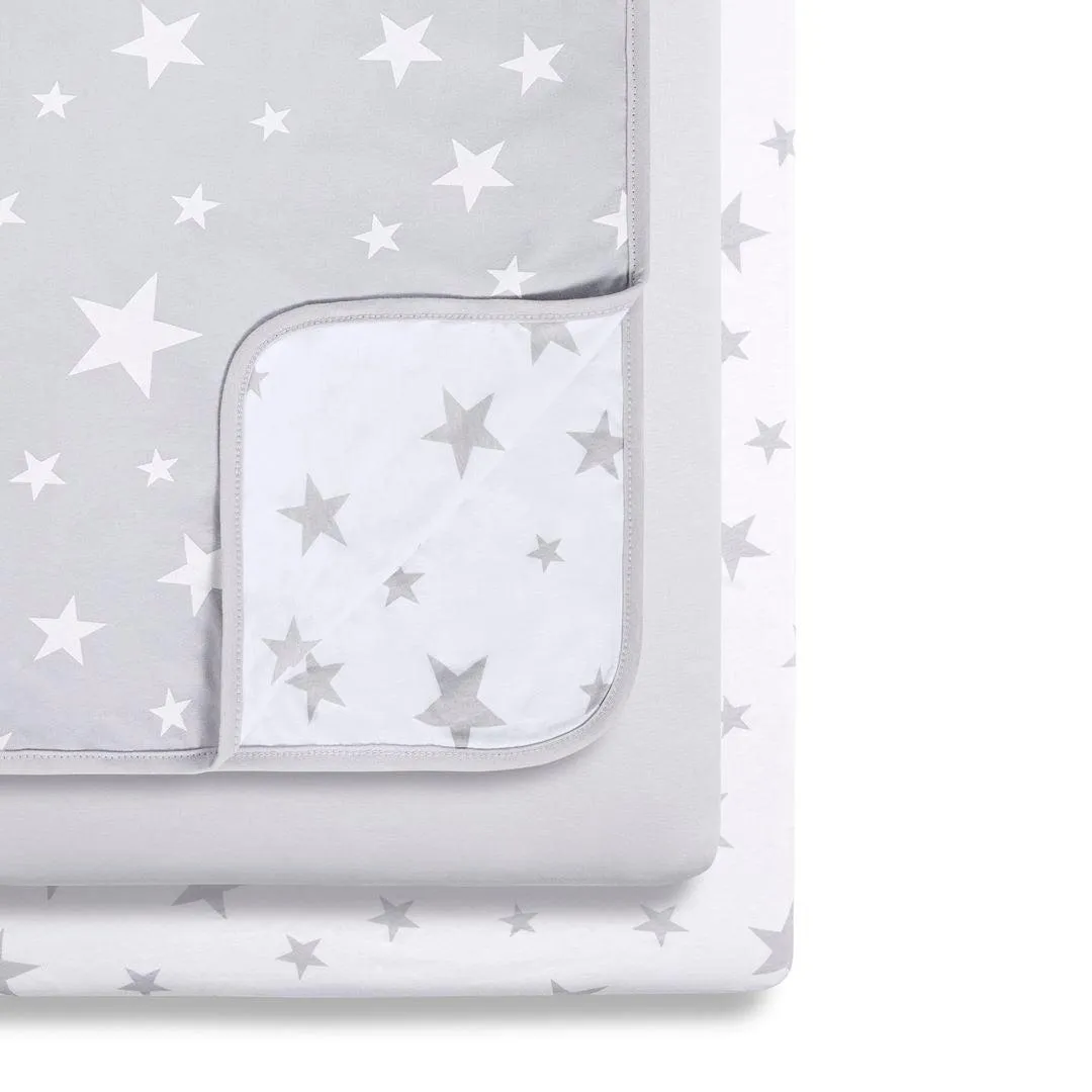 Snuz Crib Bedding Set - Stars - 3 Pack