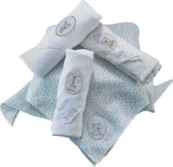 Sophie la girafe set of 4 swaddle set