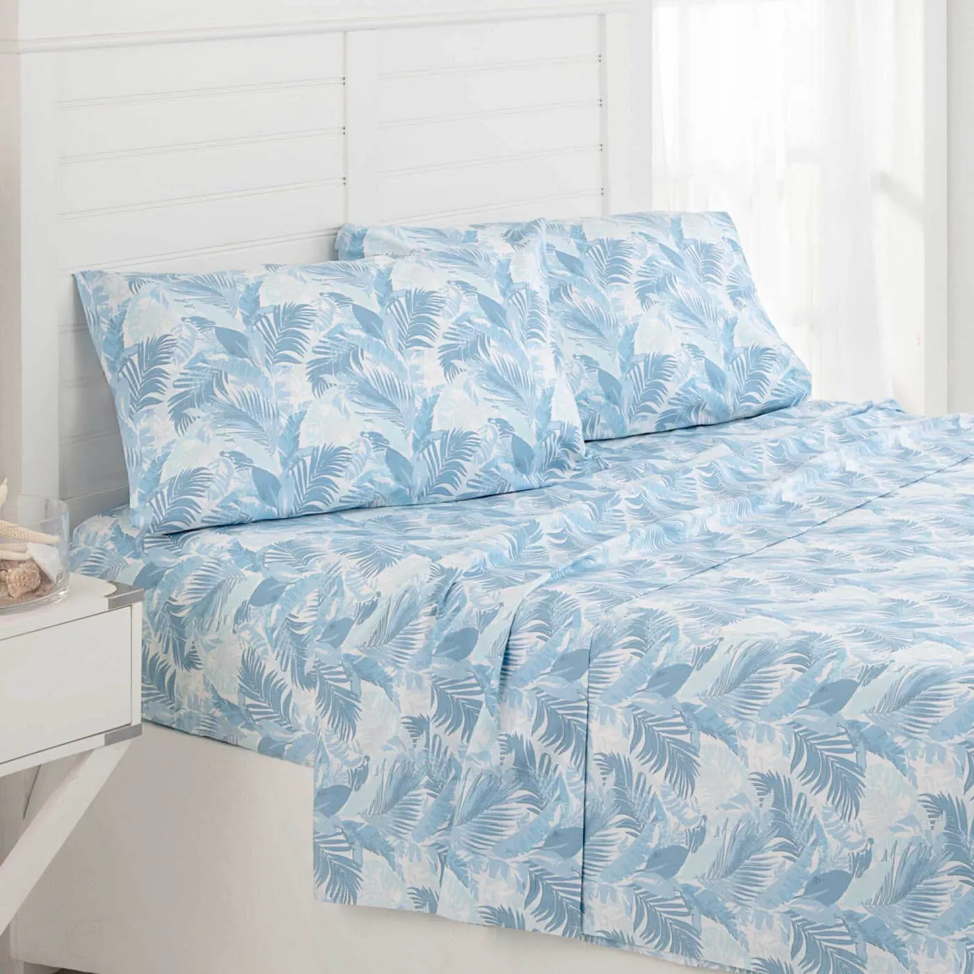 Southern Tide Palma Blue Sheet Set