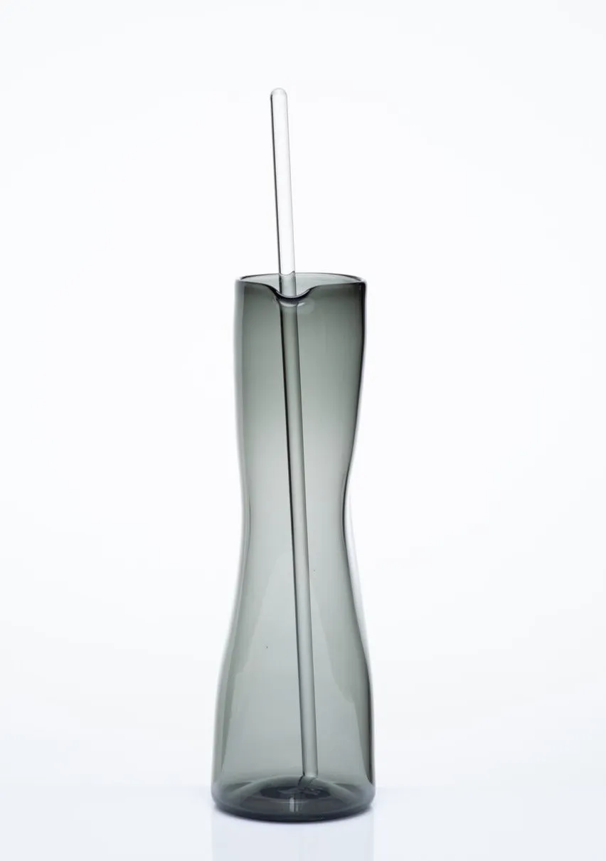 'Squeeze' Handmade Glass Carafe by Katie-Ann Houghton