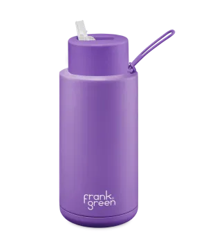 S/S Ceramic Reusable Bottle 34oz | Cosmic Purple