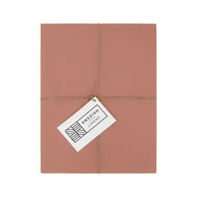 STOCKHOLM | Terracotta pink | Pillowcase | 40x80cm / 15.7x31.5"