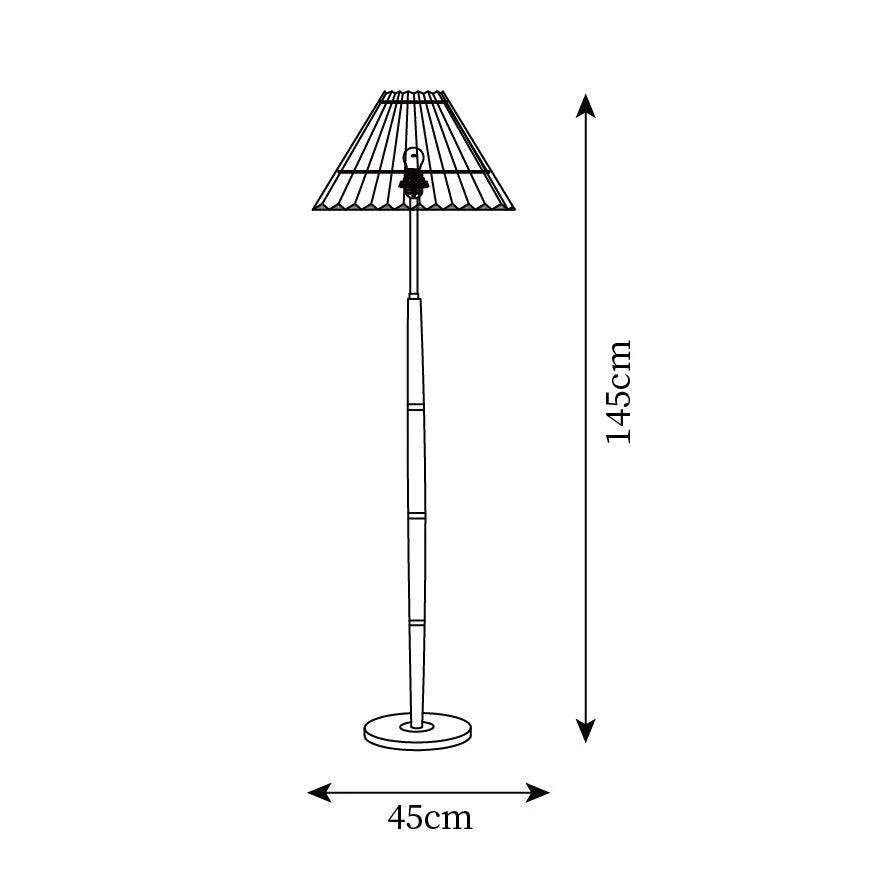 Suki Pleated Floor Lamp