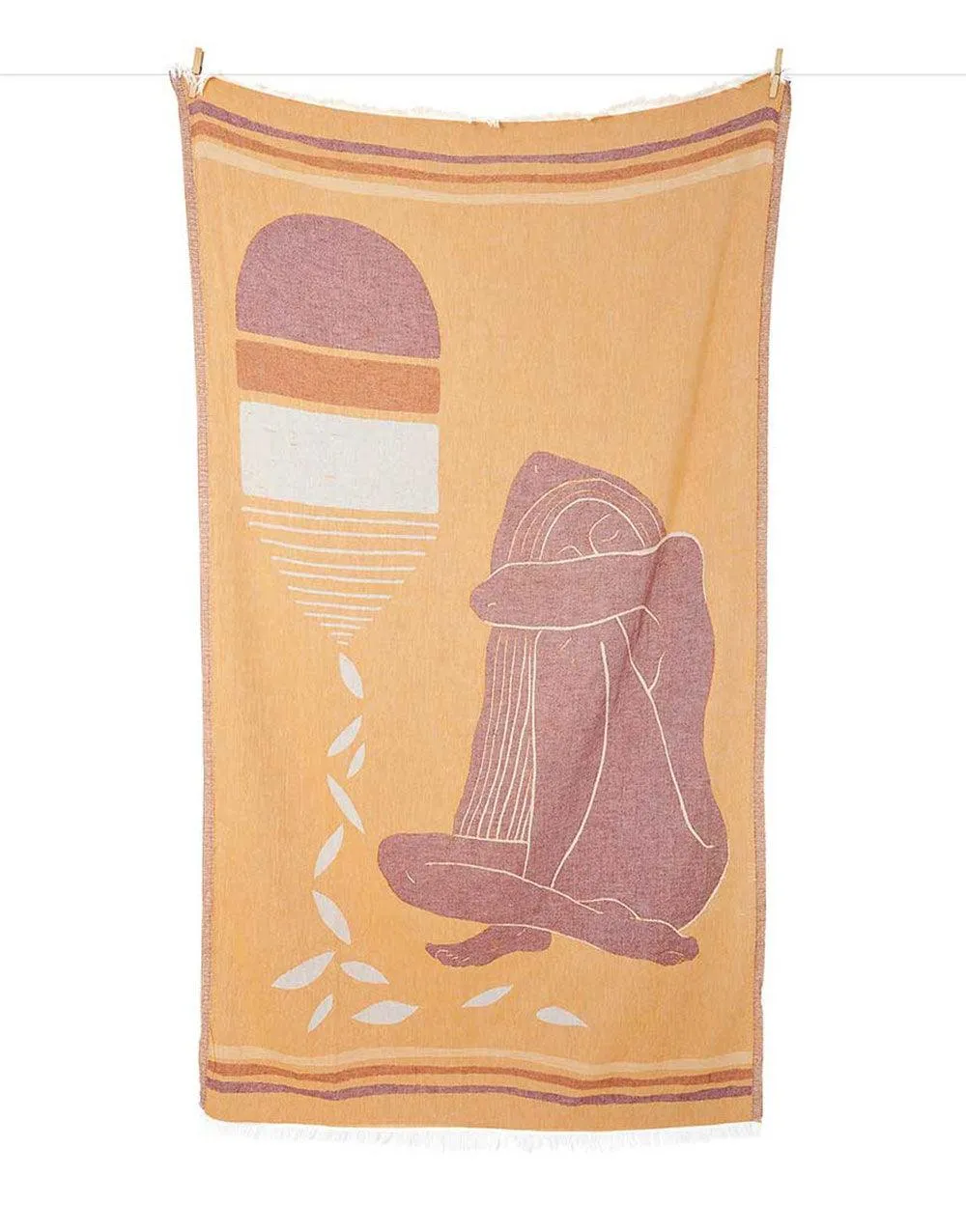 Sun Set Turkish Beach Towel