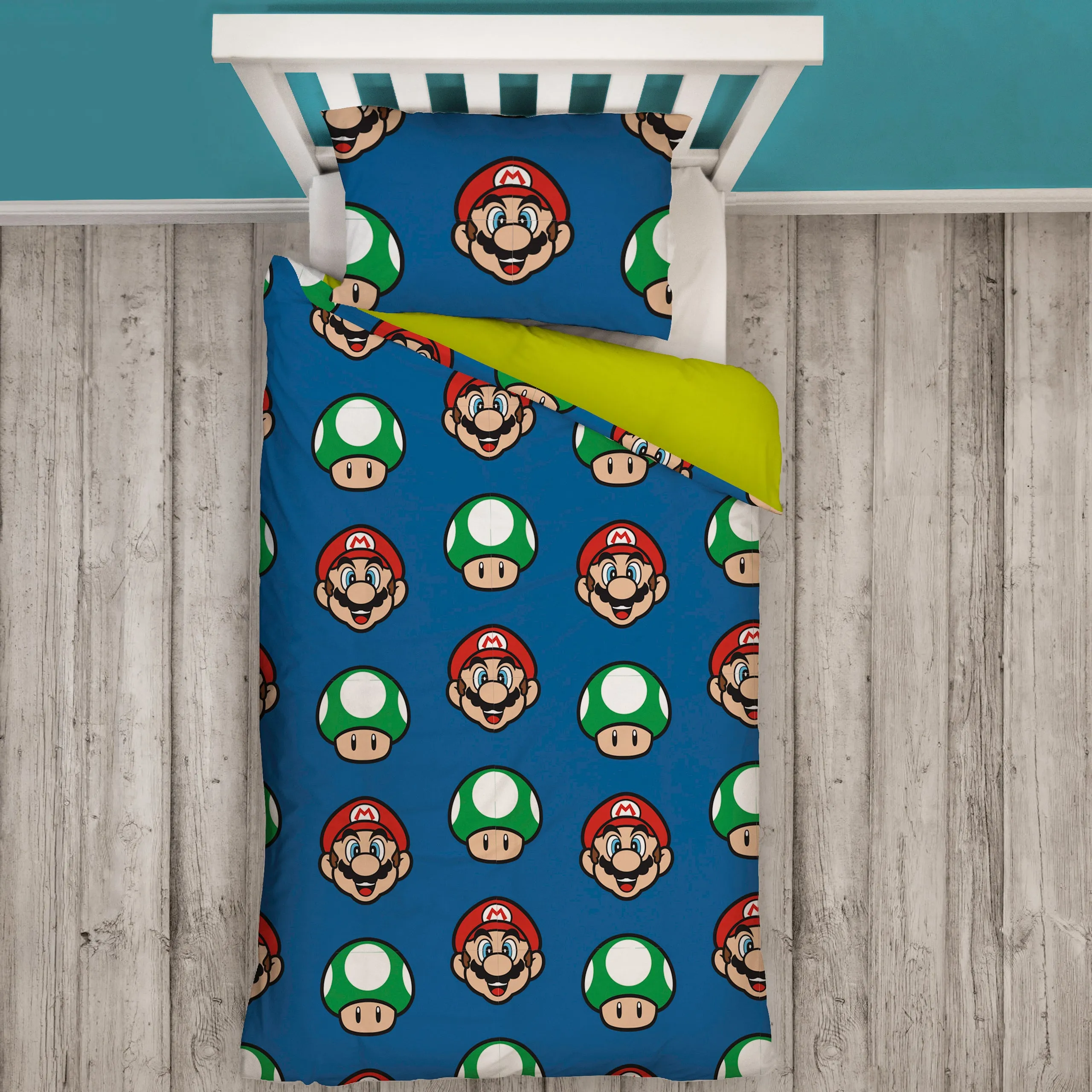 Super Mario Single Bedding Set