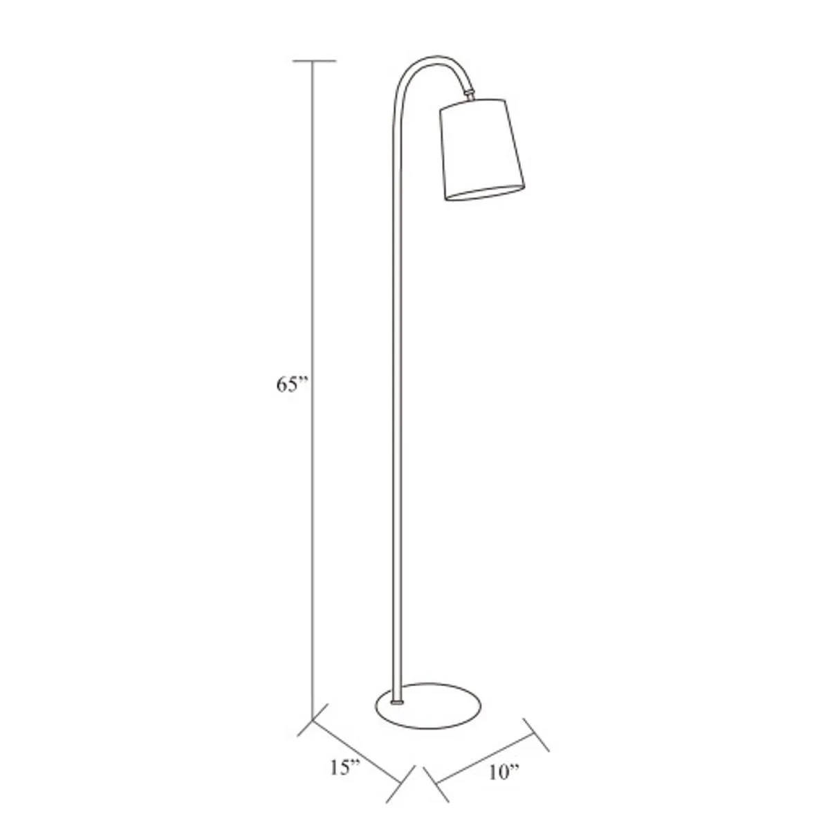 Surya Polly Floor Lamp