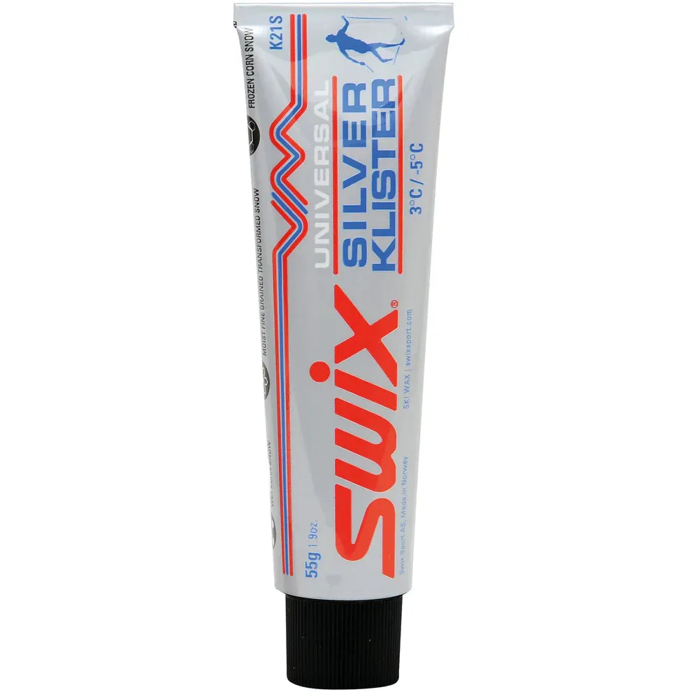 Swix Klister - K21S Silver Universal ( 3 to -5C) | 55g