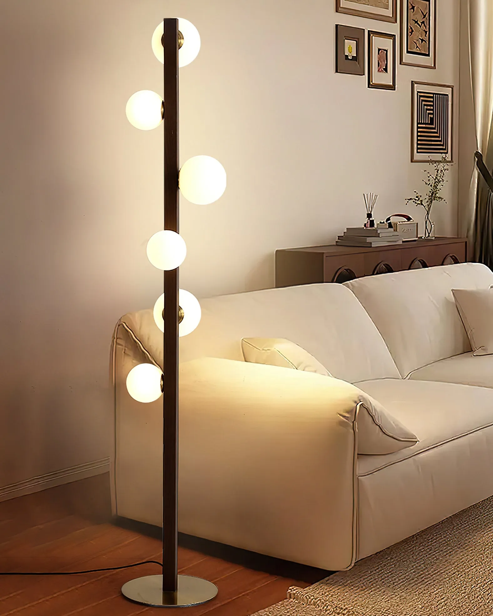 Tate Wood Floor Lamp