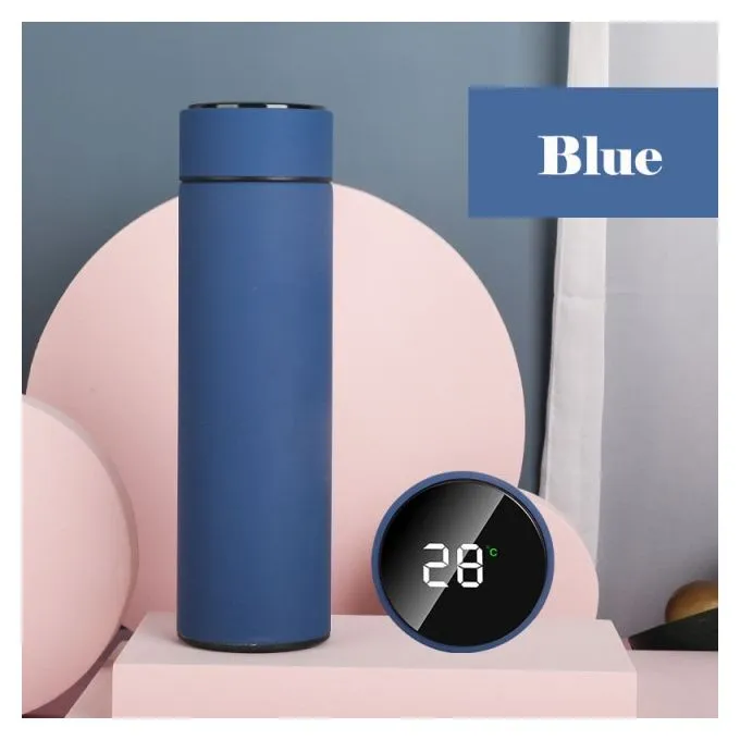 Thermos Water Bottle With LED Temperature Display