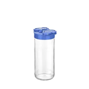 Titiz 500ml Glass Jar with Butterfly Flap Lid KC-225