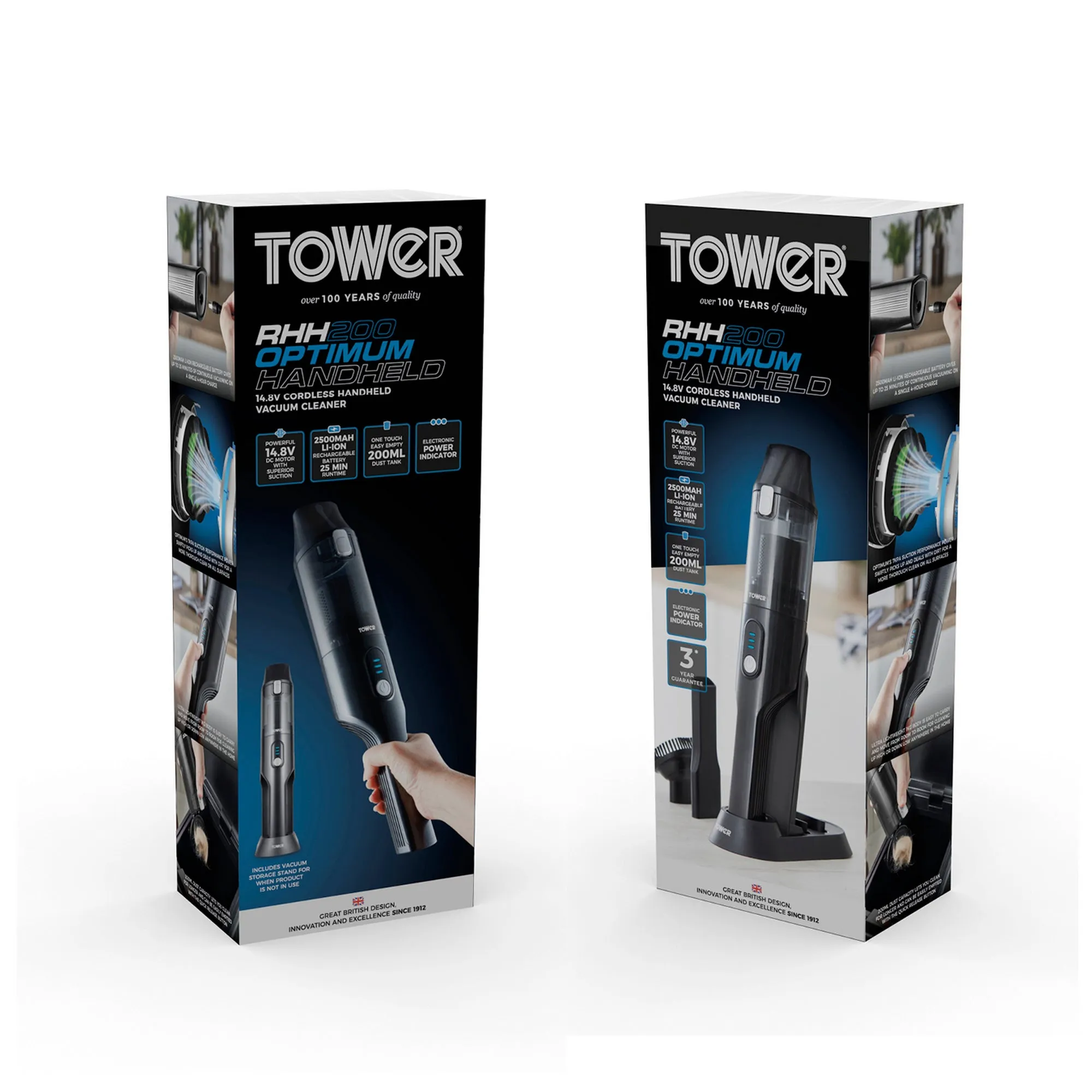 TOWER CORDLESS HANDHELD VACUUM