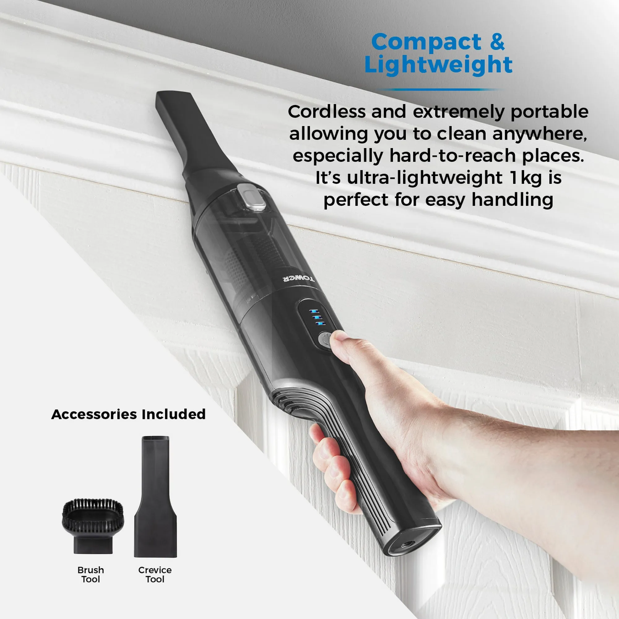 TOWER CORDLESS HANDHELD VACUUM