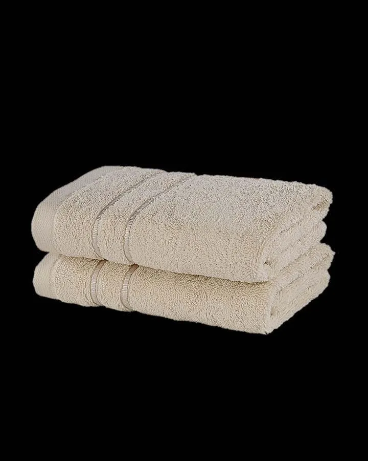 TRIS BATH TOWELS- 2PCS- ANGIE'S INDIA