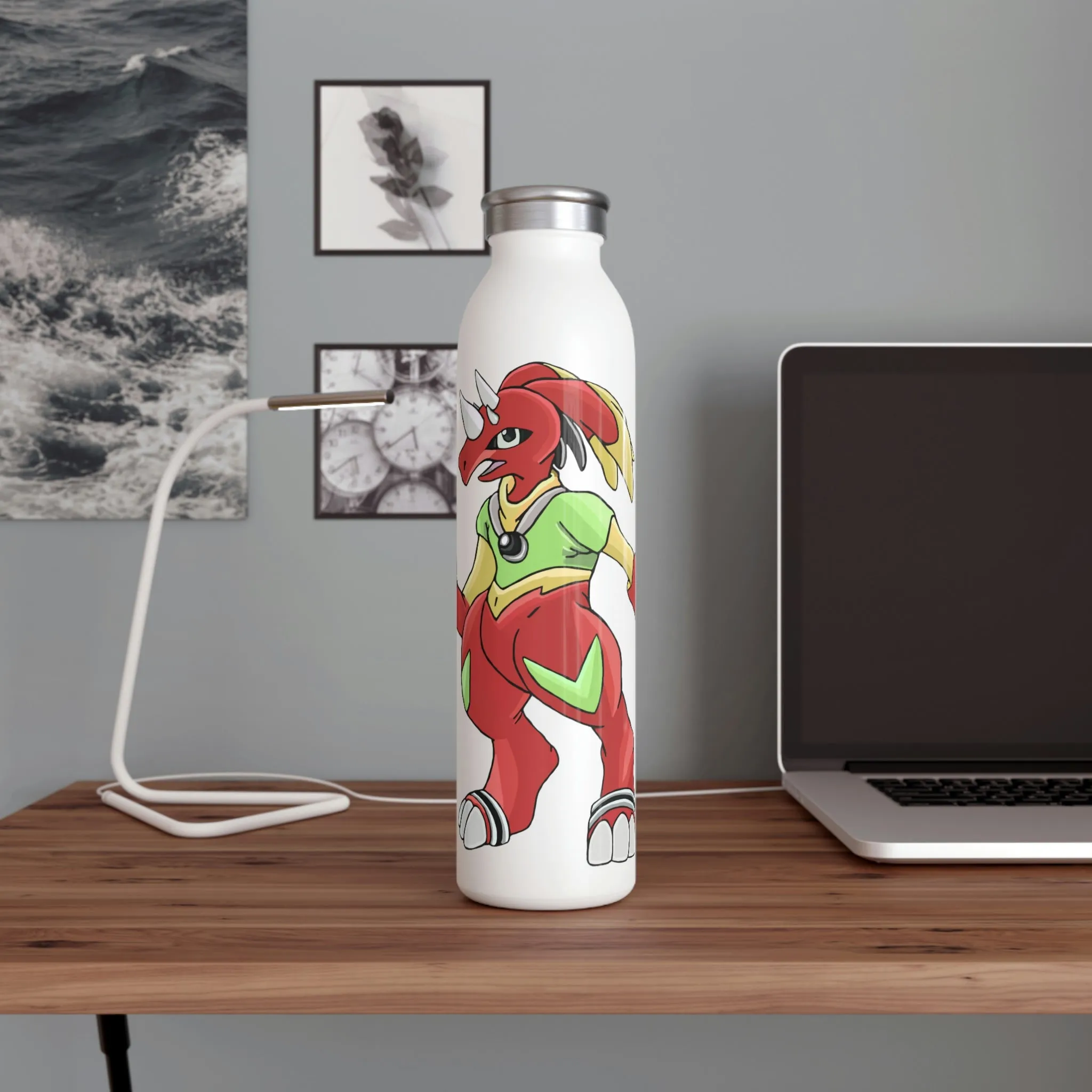 Tsostkibird Slim Water Bottle