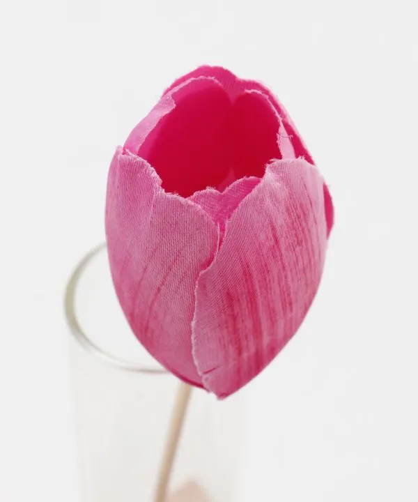 Tulip KANZASHI with Stand