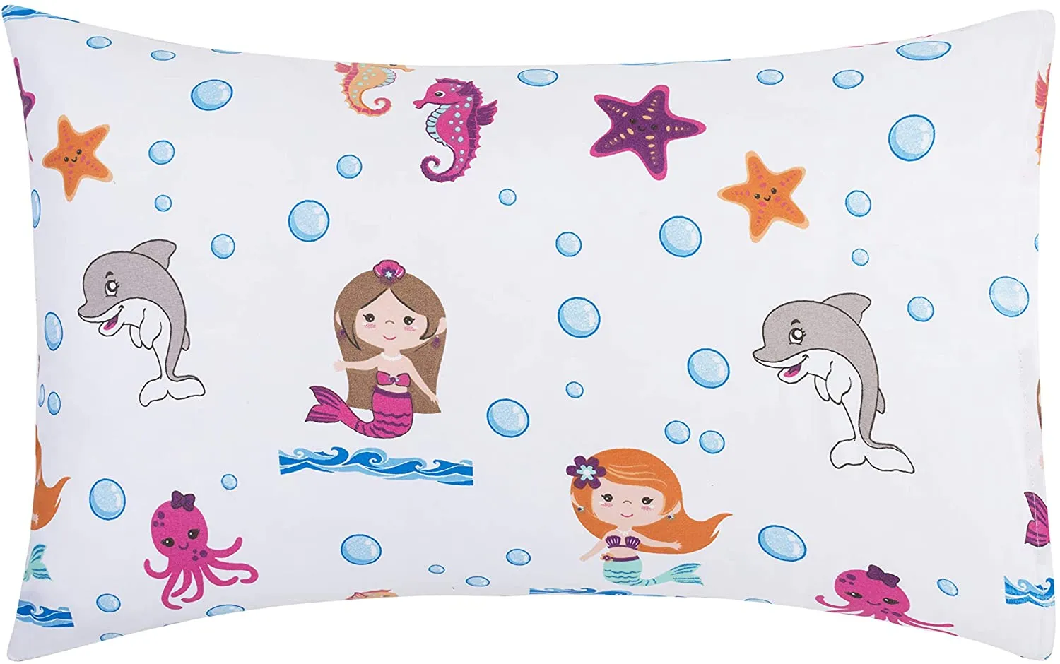 Undersea Mermaid Adventure 2-Pack Toddler Travel Pillowcases