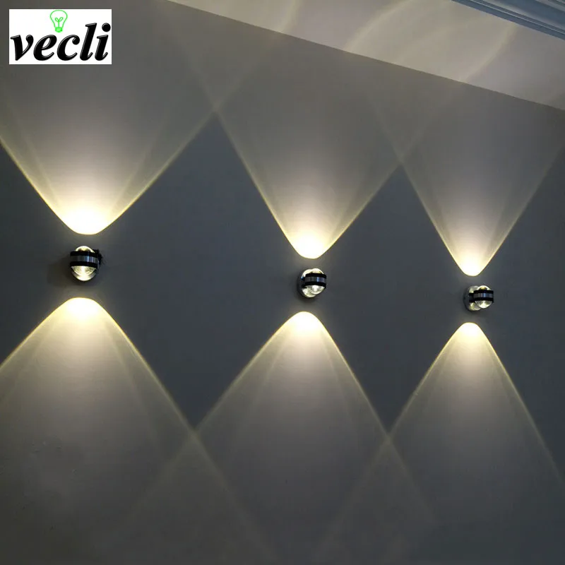 Up down wall lamp led modern indoor hotel decoration light