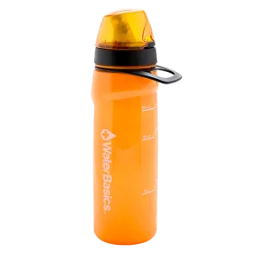 WaterBasics™ - Red Line Filtered Water Bottle