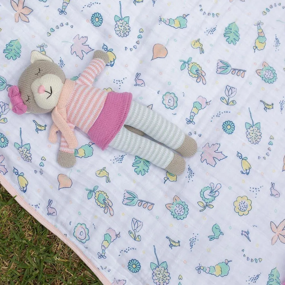 Weegoamigo Stroller Blanket - Flower Bomb