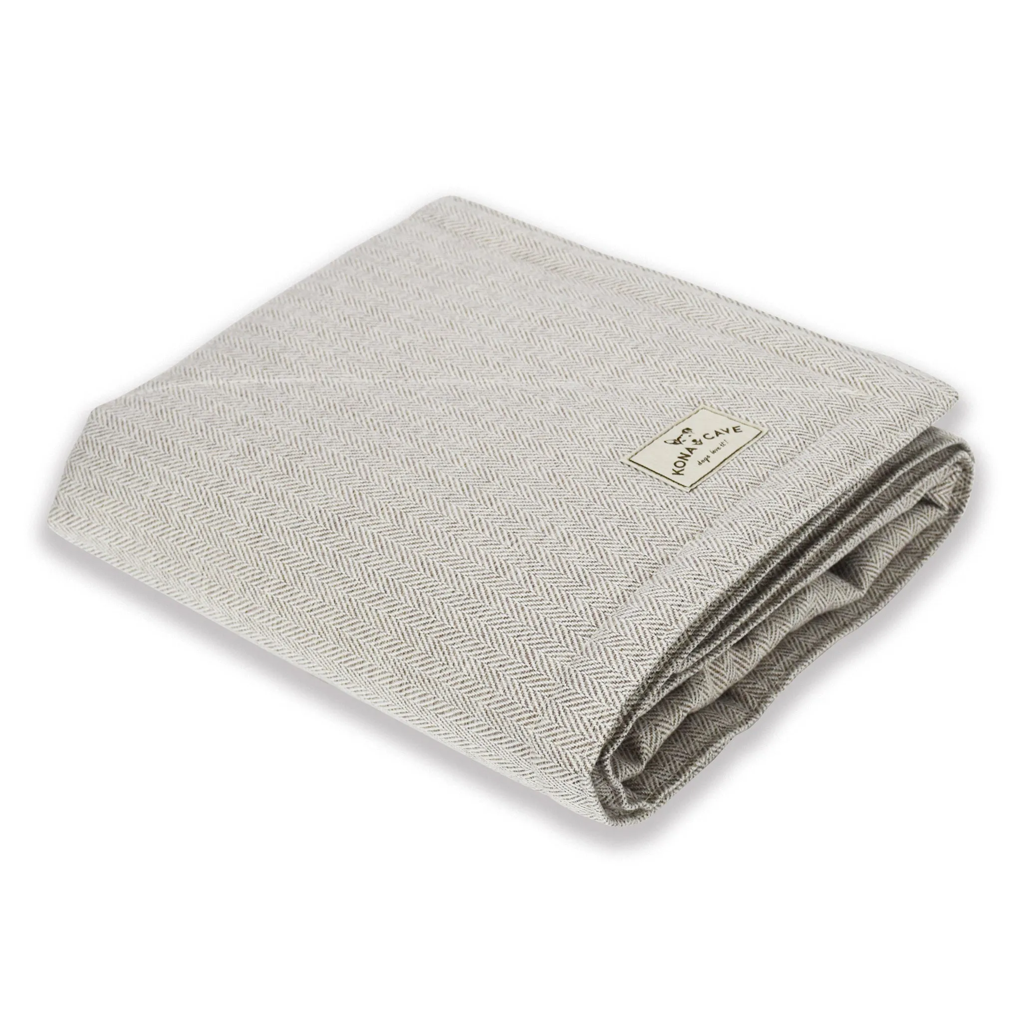 Weighted Blanket - Cream Herringbone