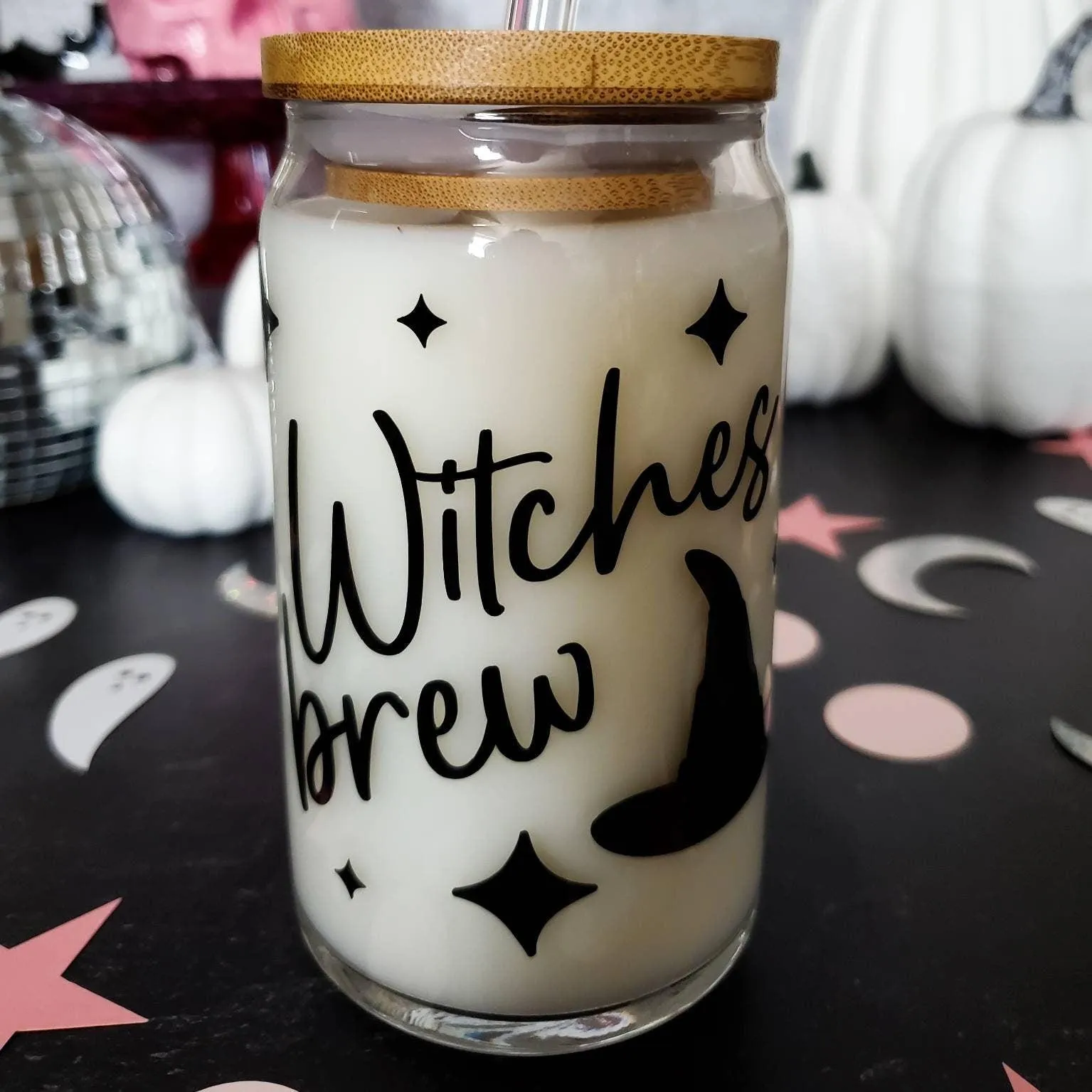 Witches Brew Iced Coffee Cup by Salt and Sparkle