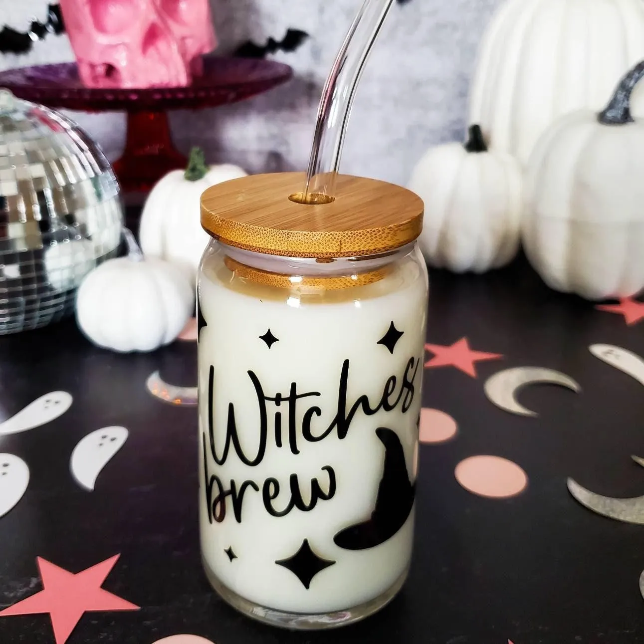 Witches Brew Iced Coffee Cup by Salt and Sparkle