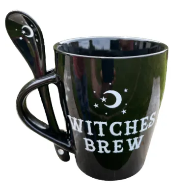 Witches Brew Mug & Spoon Set