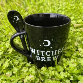 Witches Brew Mug & Spoon Set