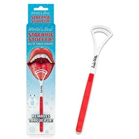 World's Best Stocking Stuffer Deluxe Tongue Scraper