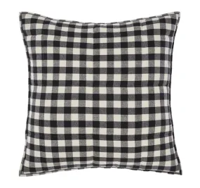 Wren European Pillowcase Black