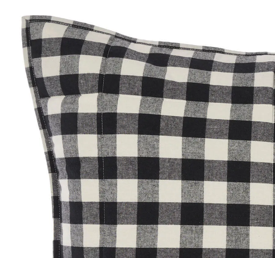 Wren European Pillowcase Black