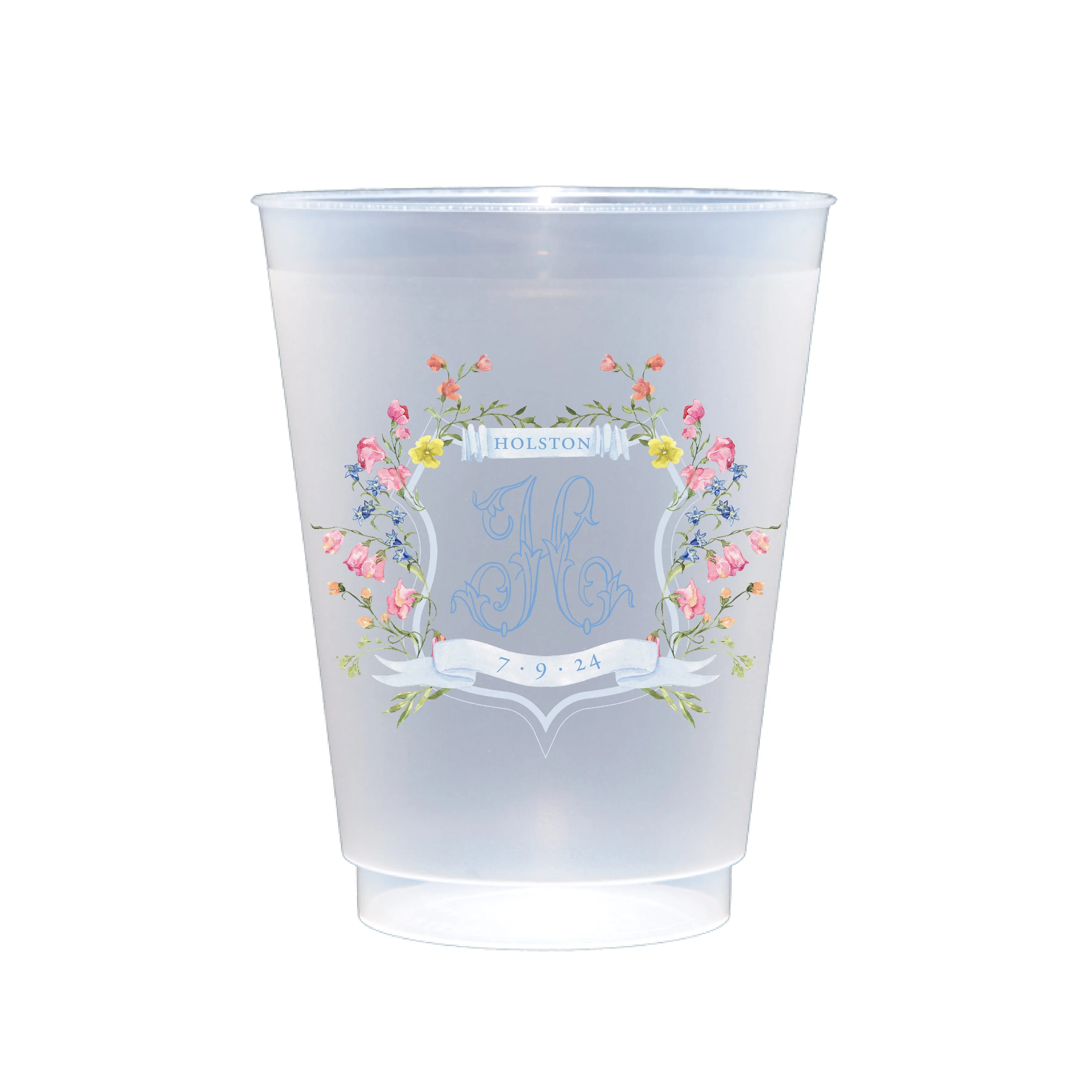 Your Own Design Full Color Frosted Cups