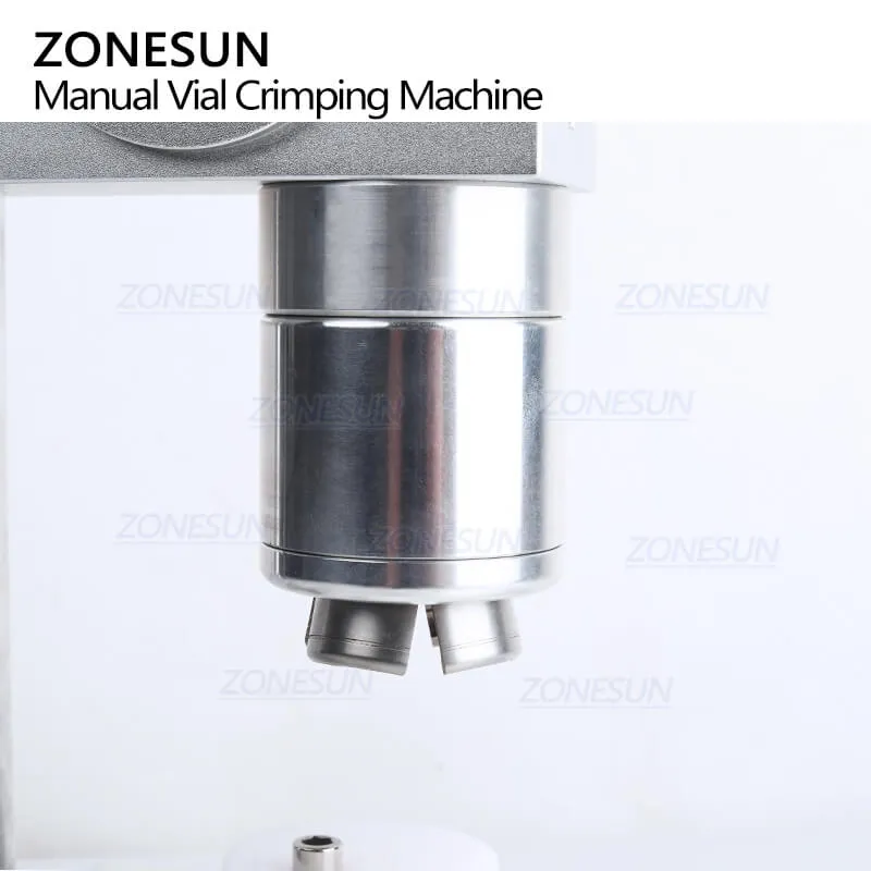 ZS-TVC2 Manual Flip-off Caps Solvent Bottle Capper Solvent Bottle Crimper Vial Capping Machine